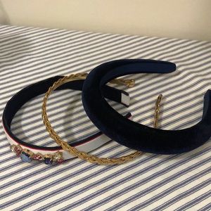 J.Crew Embellished Headband Bundle